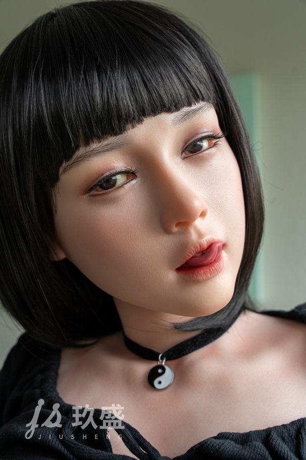 158cm D Cup Silicone Petite Breasts Gray Eyes Thin Lips Asian Sex Doll Detail View 13