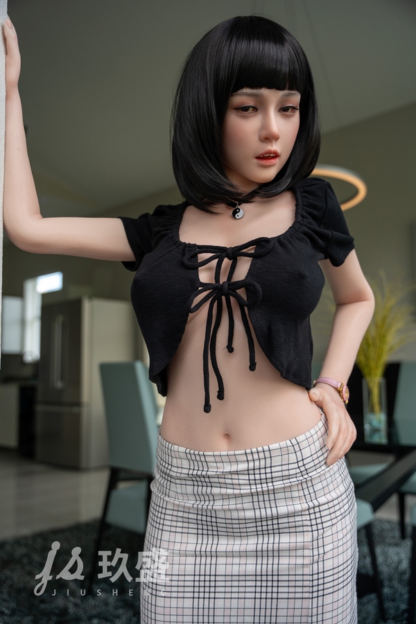 158cm D Cup Silicone Gray Eyes Petite Breasts Asian Sex Doll Detail View 18