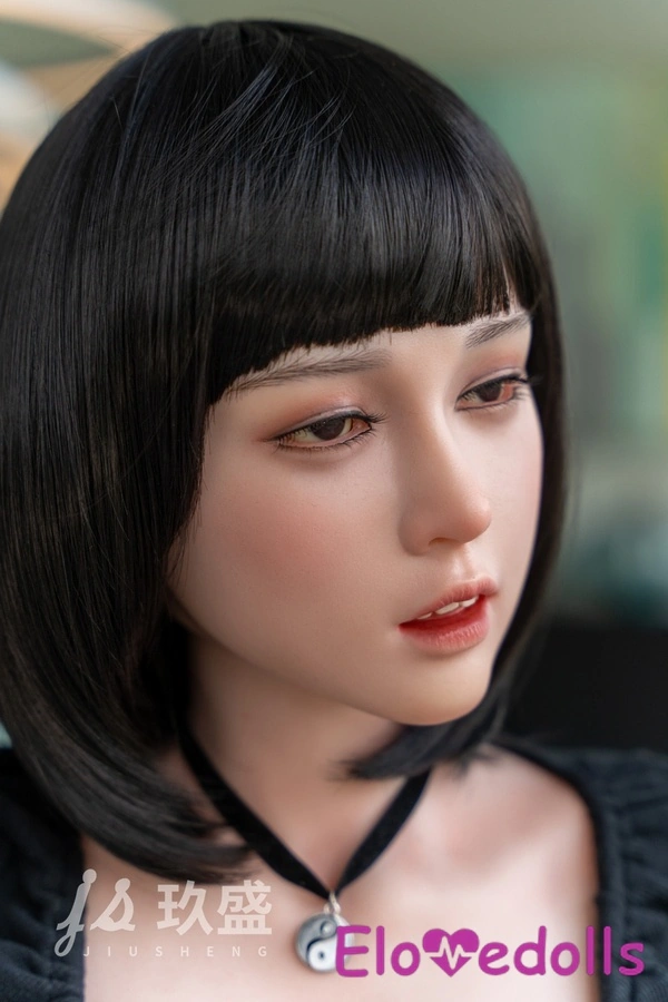 Búp bê tình dục Châu Á ngực nhỏ màu đen, ngực chữ D, mắt xám, cúp D, chi tiết xem 19