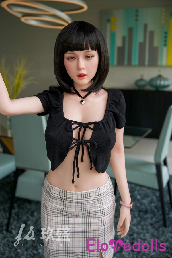 Búp bê tình dục châu Á ngực nhỏ cúp D bằng silicon màu đen 158cm Xem chi tiết 26
