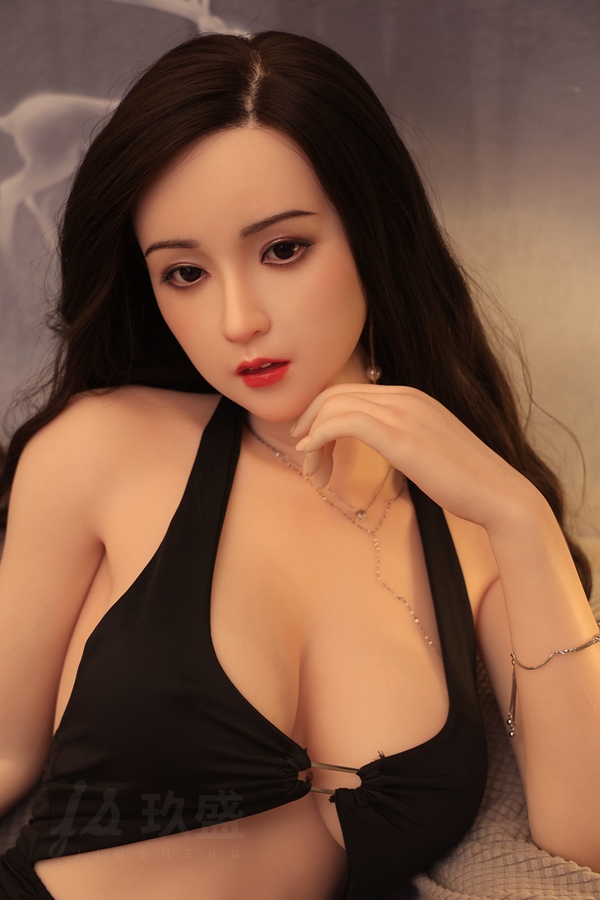 160cm E Cup Silicone Petite Breasts Black Thin Lips Realistic Sex Doll Product