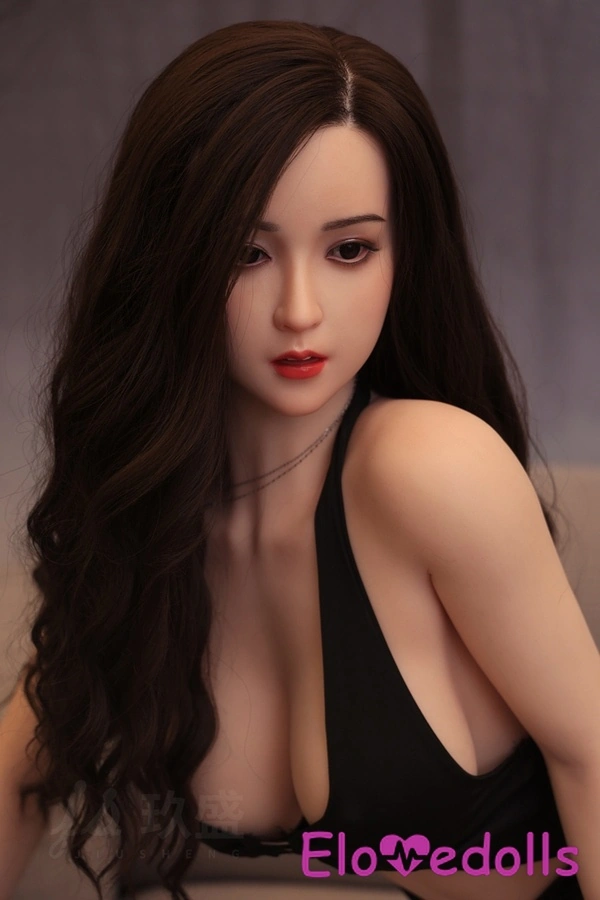 160cm E Cup Silicone Black Petite Breasts Thin Lips Realistic Sex Doll Detail View 14