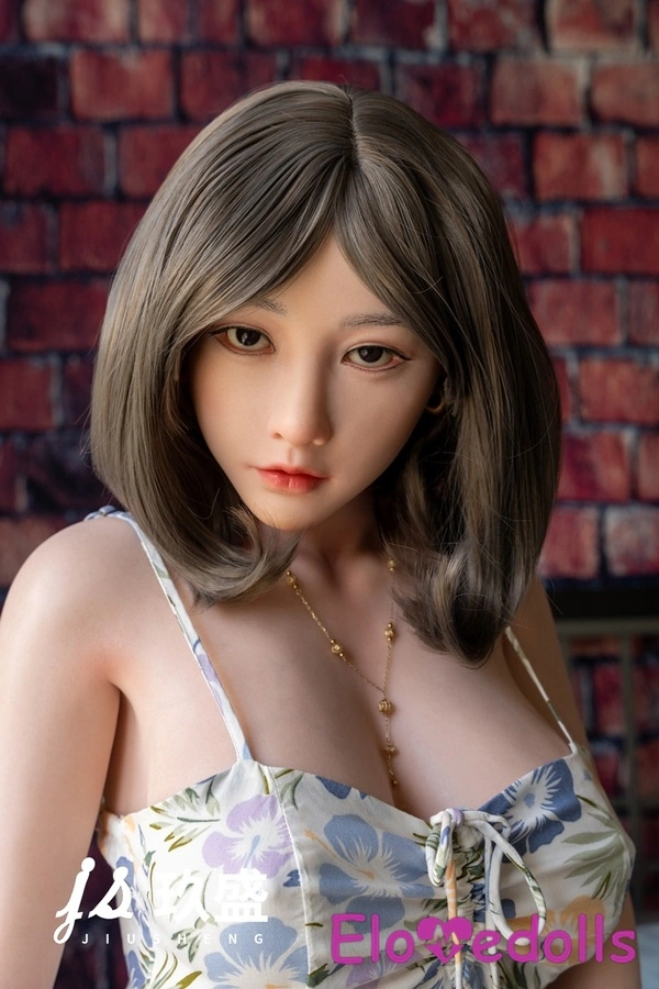158cm D Cup Silicone Brunette Petite Blue Eyes Realistic Sex Doll Detail View 16
