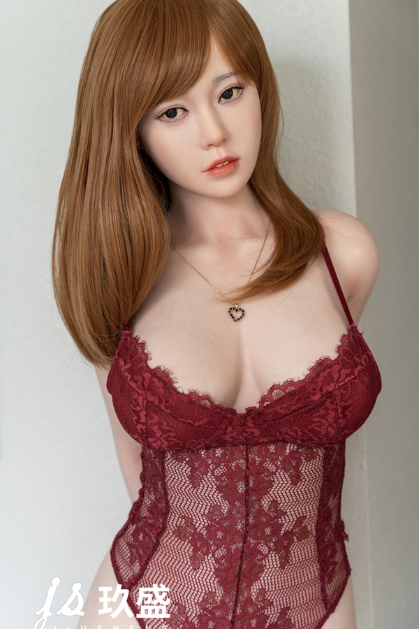 158cm D Cup Silicone Petite Breasts Red Thin Lips Sex Doll Detail View 9
