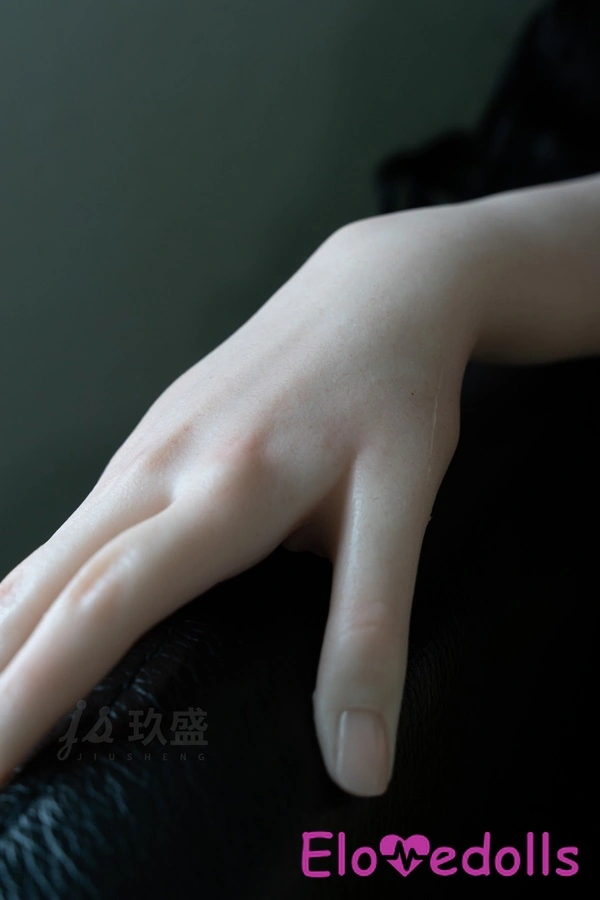 158cm D Cup Silicone Petite Breasts Glossy Lips Black Asian Sex Doll Detail View 19