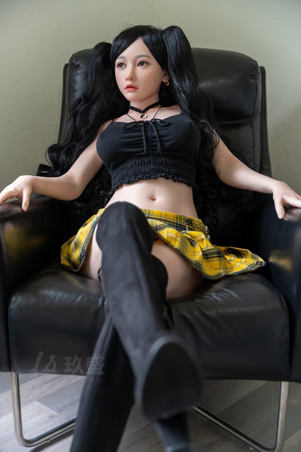 158cm D Cup Silicone Petite Breasts Black Voluptuous Asian Sex Doll Detail View 23