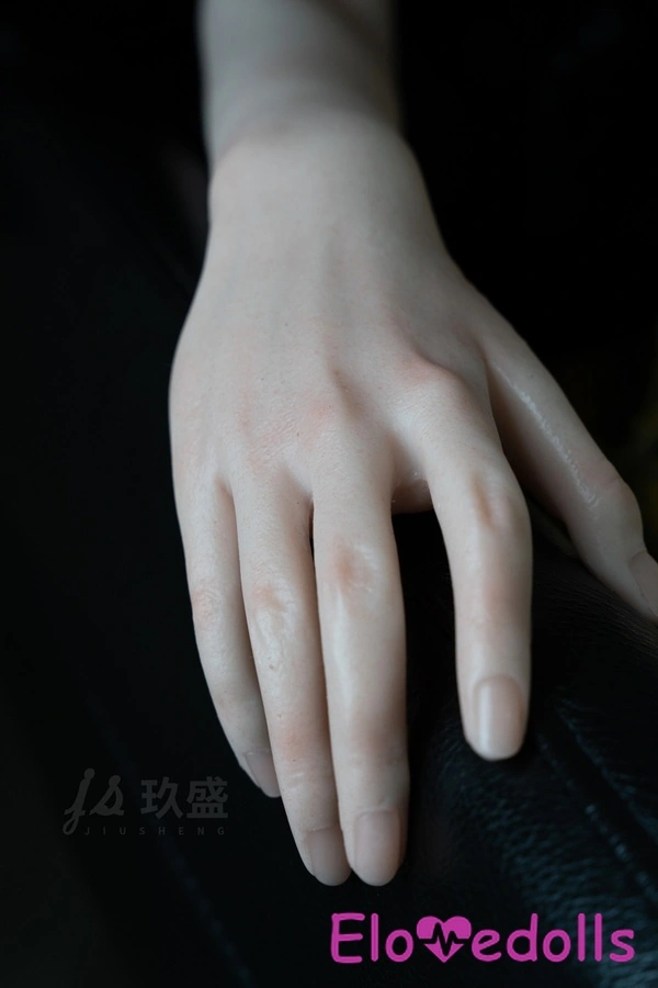 158cm D Cup Silicone Black Glossy Lips Petite Breasts Asian Sex Doll Detail View 30