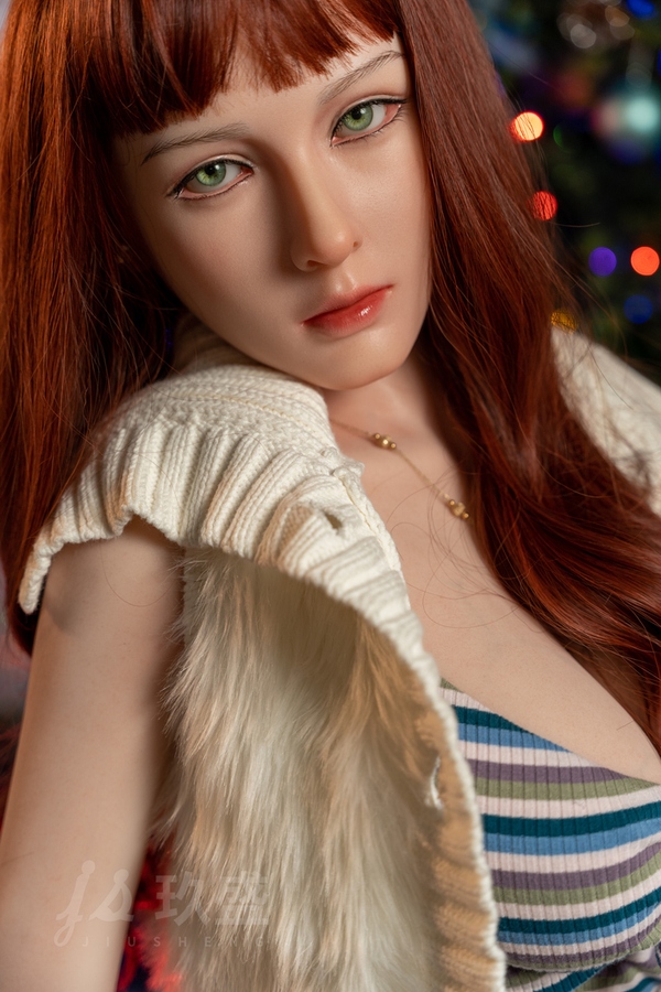 158cm D Cup Silicone Red Medium Breasts Amber Eyes Asian Sex Doll Detail View 2
