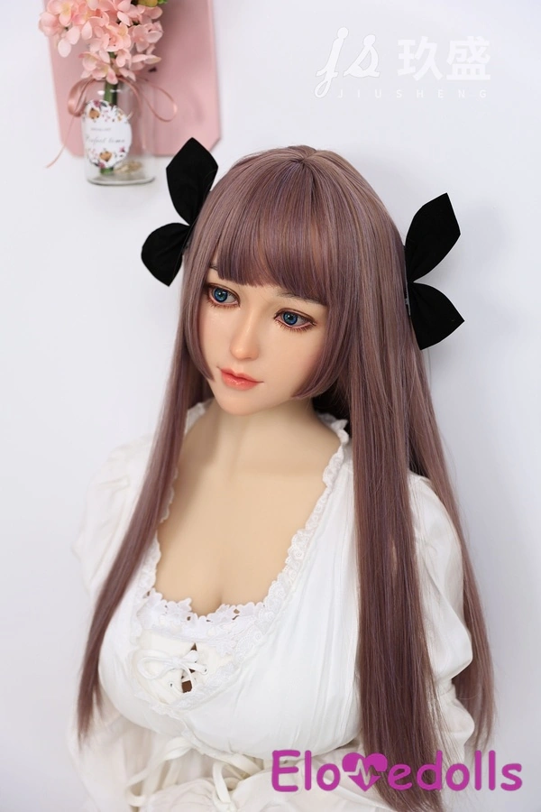 150cm D Cup Silicone Head & TPE Body Small Breasts White Petite Teen Sex Doll Gallery 3
