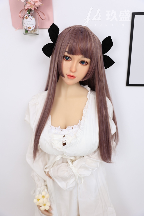 150cm D Cup Silicone Head & TPE Body Small Breasts White Petite Teen Sex Doll Product