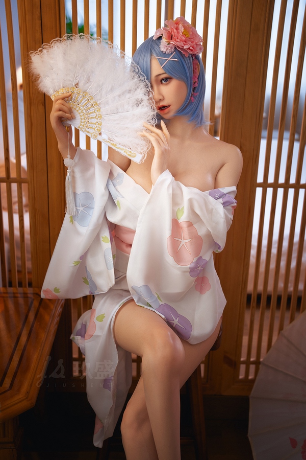 160cm E Cup Silicone Gray Eyes White Small Breasts Japanese Sex Doll Gallery 4