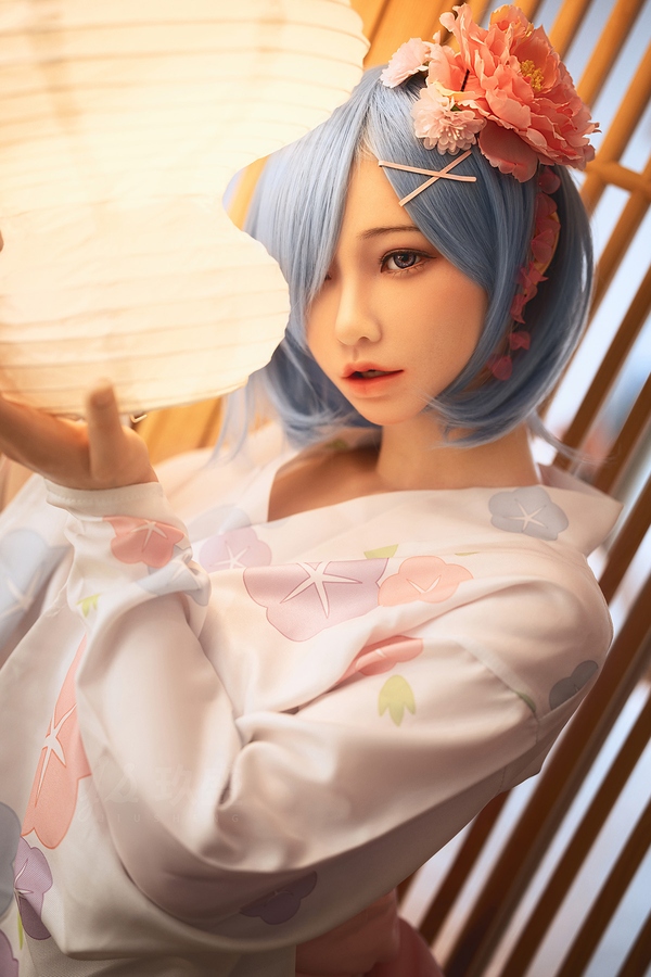160cm E Cup Silicone White Small Breasts Gray Eyes Japanese Sex Doll Gallery 6