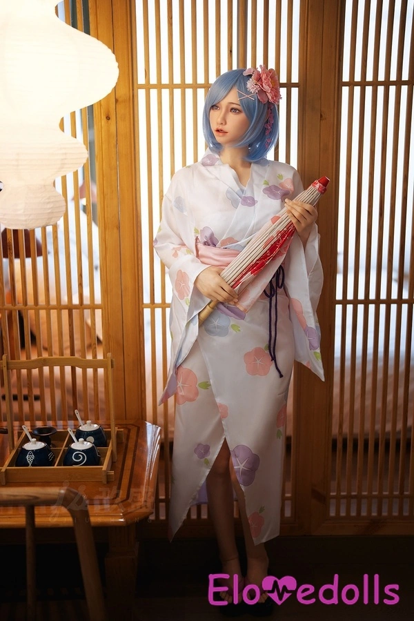 Búp bê tình dục Nhật Bản 160cm E Cup Silicone Petite Mắt Xám Ngực nhỏ Xem chi tiết 10