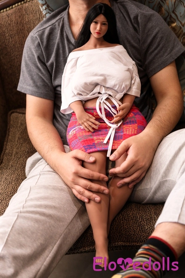 Boneka Seks Fantasi Mata Amber Hitam Menggairahkan TPE 72cm D Cup Detail Tampilan 7