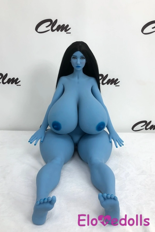 گالری عروسک جنسی فانتزی ۷۲ سانتی‌متری D Cup TPE با سینه‌های متوسط ​​و چشم‌های آبی جذاب ۲