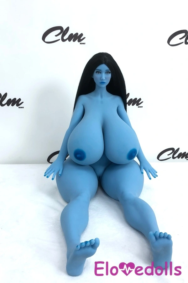 گالری عروسک جنسی فانتزی ۷۲ سانتی‌متری D Cup TPE با سینه‌های متوسط ​​و جذاب مشکی، ۳