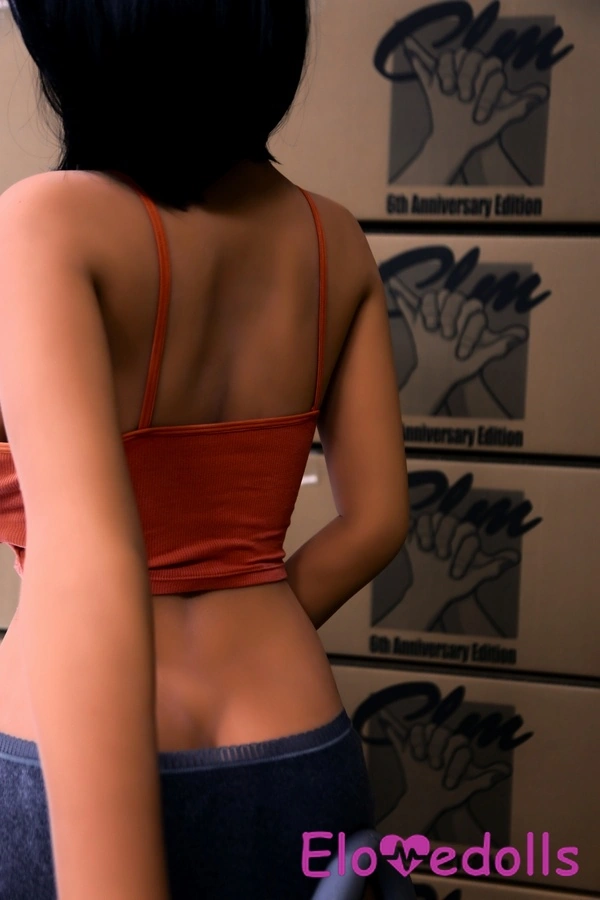 158cm J Cup TPE Μικρά στήθη Λεπτά χείλη BBW Sex Doll Λεπτομέρειες Προβολή 6