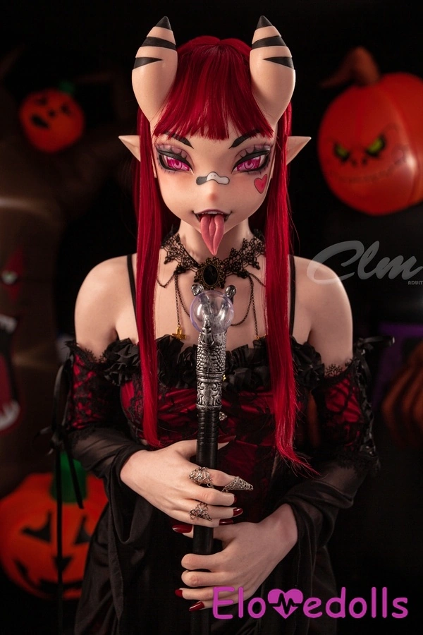 157 см силіконова секс-лялька C-Cup Petite Red Butt, галерея 2