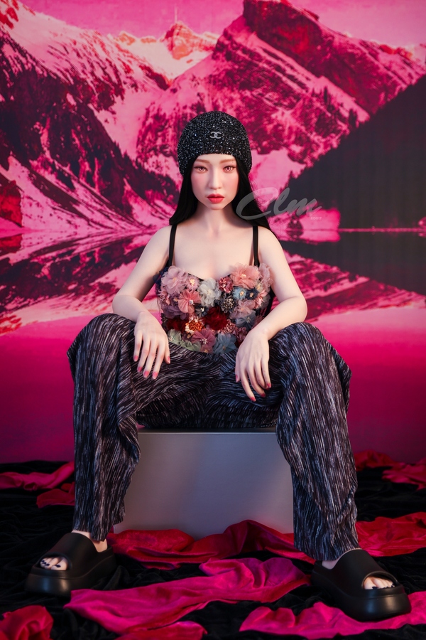 160cm A Cup Silicone Black Petite Full Lips Fantasy Sex Doll Gallery 2