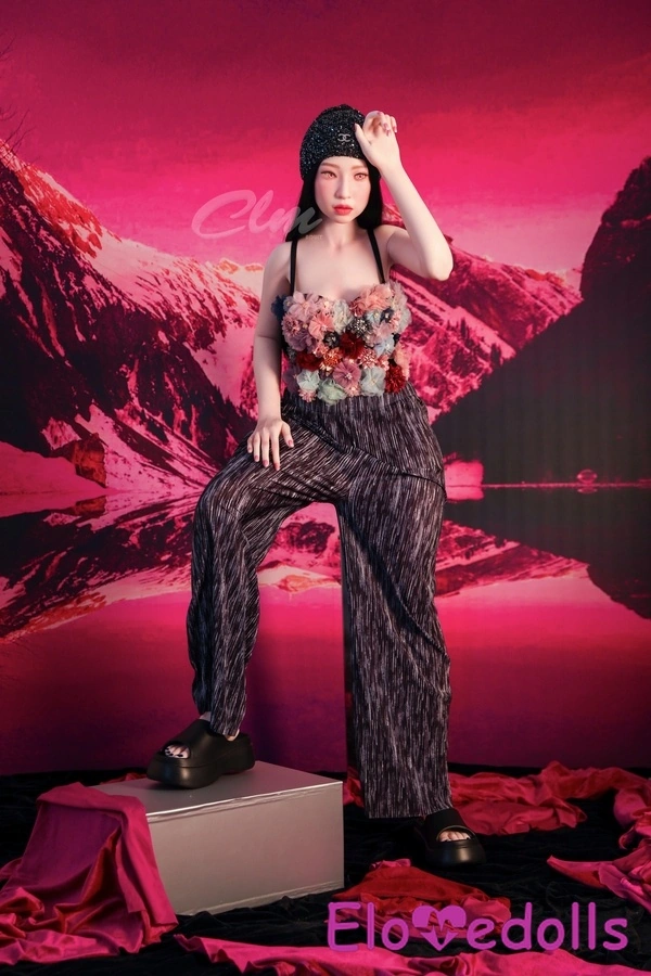 160cm A Cup Σιλικόνης με Πλήρη Χείλη Μαύρες Μικρές Φαντασίες Κούκλες Σεξ Gallery 7