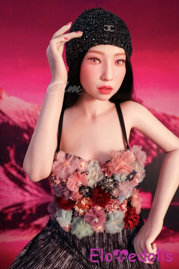 160cm A Cup Σιλικόνη Petite Black Full Lips Fantasy Sex Doll Gallery 10