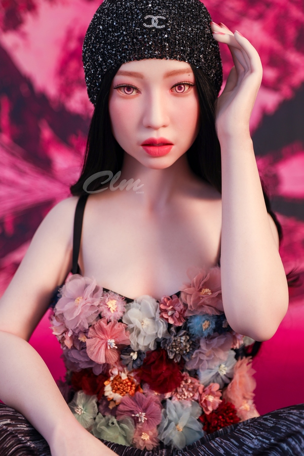 160cm A Cup Silicone Petite Full Lips Black Fantasy Sex Doll Product