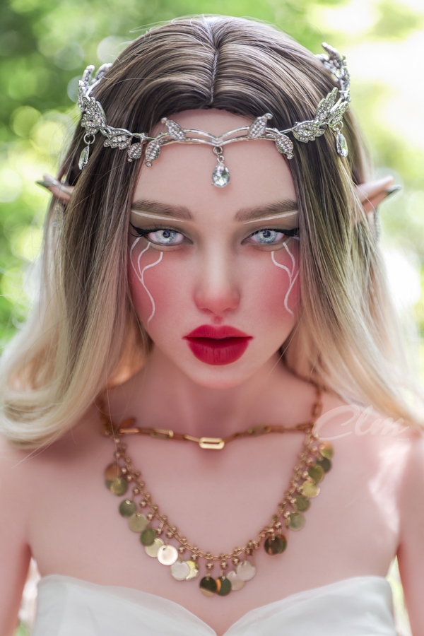 160cm C Cup Silicone Petite Breasts White Green Eyes Fantasy Sex Doll Gallery 4