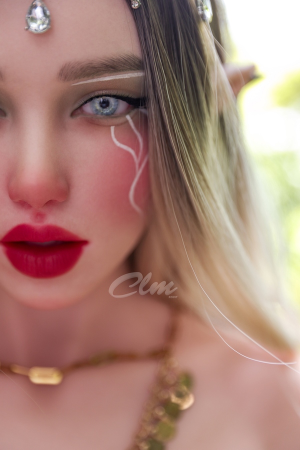 160cm C Cup Silicone Petite Breasts White Green Eyes Fantasy Sex Doll Gallery 6