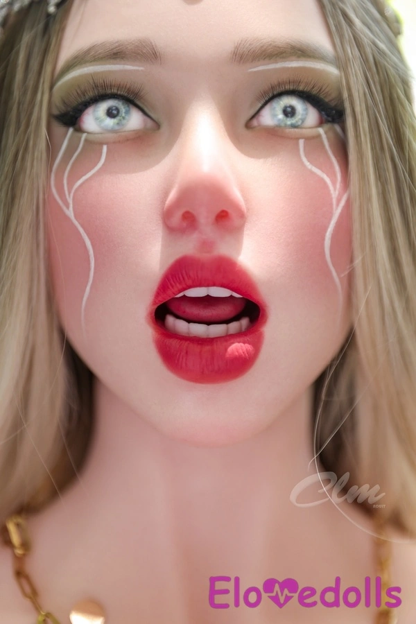 Búp bê tình dục giả tưởng màu trắng 160cm cúp C ngực nhỏ bằng silicon môi mỏng Xem chi tiết 1