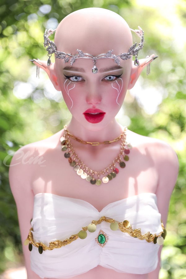 160cm C Cup Silicone White Petite Breasts Thin Lips Fantasy Sex Doll Detail View 3