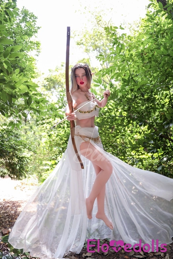 Búp bê tình dục giả tưởng màu trắng 160cm cúp C bằng silicon, môi mỏng, ngực nhỏ nhắn, chi tiết xem 8