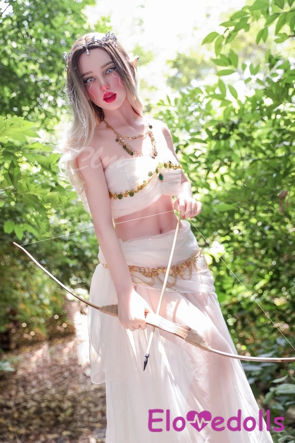 Búp bê tình dục giả tưởng 160cm cúp C, môi mỏng bằng silicon, ngực nhỏ, mắt xanh lá cây, chi tiết xem 9