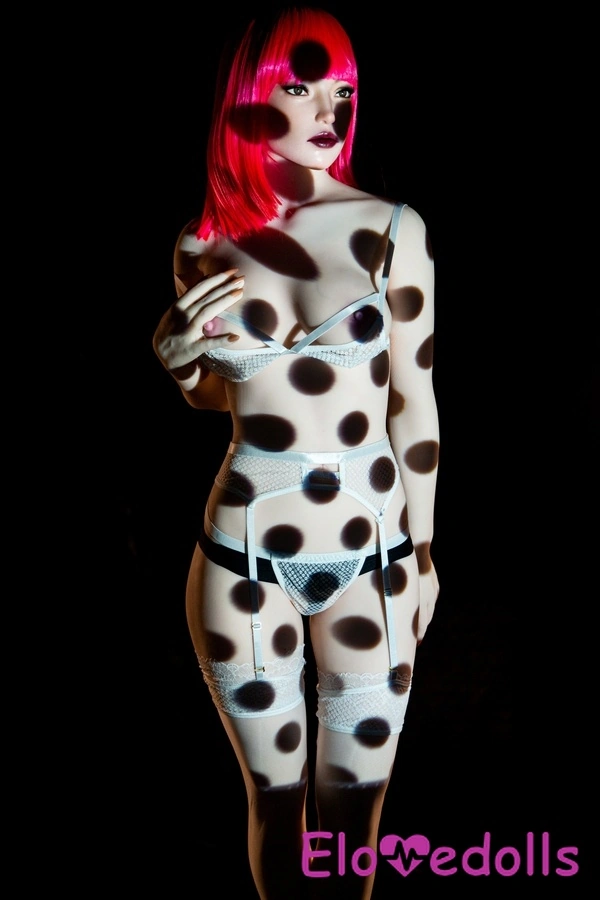 Búp bê tình dục tưởng tượng đầu silicon cúp C 157cm & thân TPE môi bóng ngực nhỏ màu hồng Xem chi tiết 2