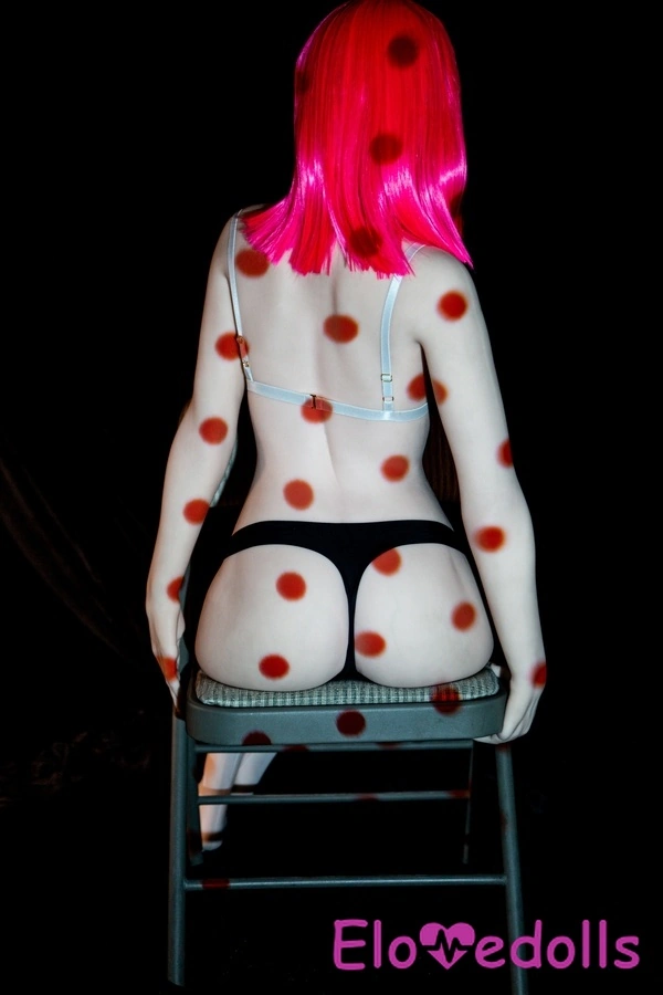 Búp bê tình dục tưởng tượng 157cm C Cup Đầu silicon & Thân TPE Ngực nhỏ Mắt xám Hồng Xem chi tiết 14