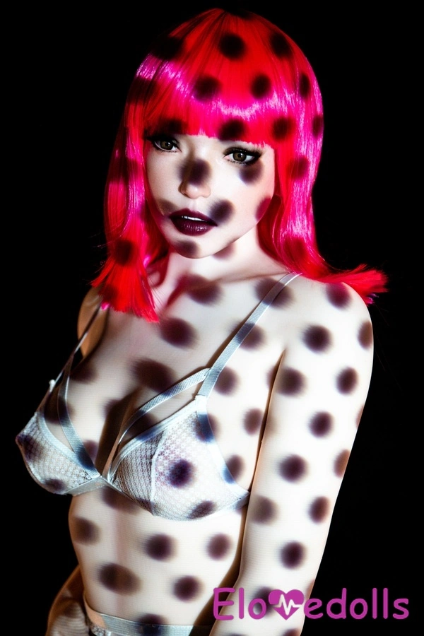 Búp bê tình dục tưởng tượng 157cm, đầu silicon, thân TPE, môi bóng màu hồng, ngực nhỏ nhắn, chế độ xem chi tiết 15