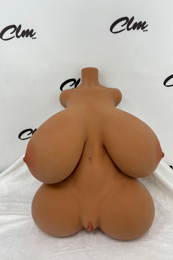 83cm U Cup TPE Amber Eyes Large Breasts Blonde Thick Sex Doll Detail View 6