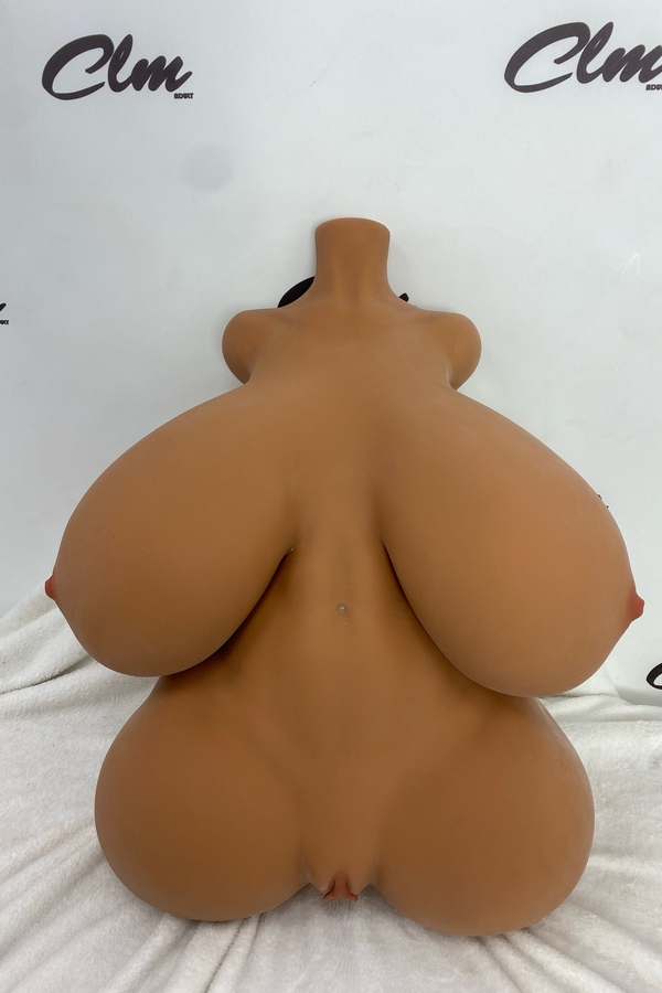 83cm U Cup TPE Large Breasts Blonde Amber Eyes Thick Sex Doll Detail View 8