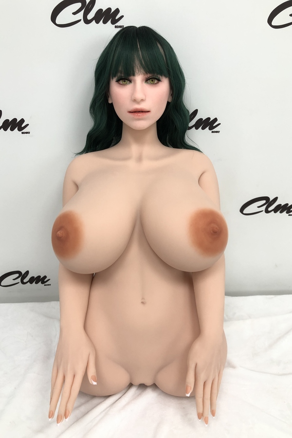 91cm G Cup TPE Body&Silicone Head Medium Breasts Full Lips Voluptuous Sex Doll Torso Gallery 2