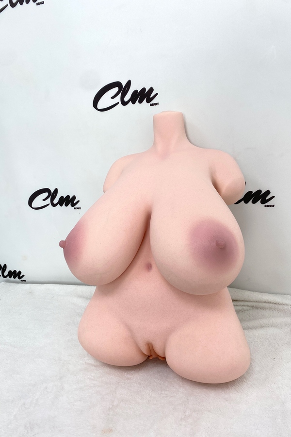 54cm H Cup Silicone Amber Eyes Thin Lips Medium Breasts Sex Doll Torso Detail View 13