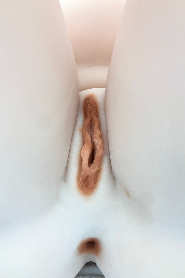 160cm L Cup Silicone Head & TPE Body Petite Breasts Amber Eyes Fantasy Sex Doll Gallery 6