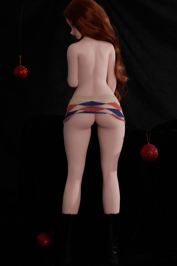 60cm AA Silicone Red Small Breasts Petite Mini Sex Doll Gallery 5