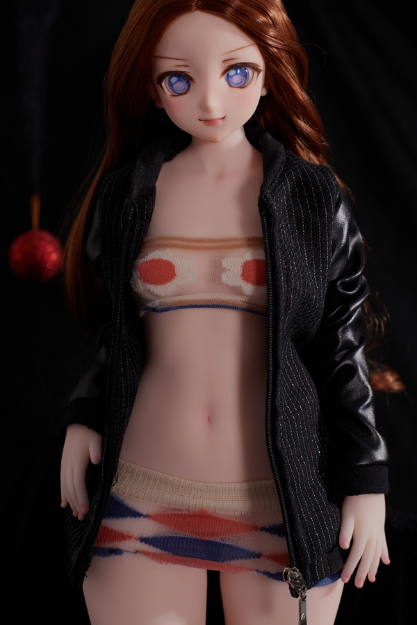 60cm AA Silicone Red Petite Small Breasts Mini Sex Doll Gallery 8