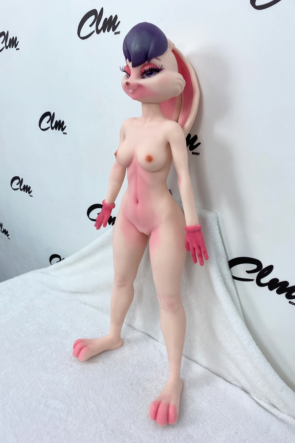 70cm C Cup Silicone Petite Thin Lips Gray Eyes Fantasy Sex Doll Gallery 7