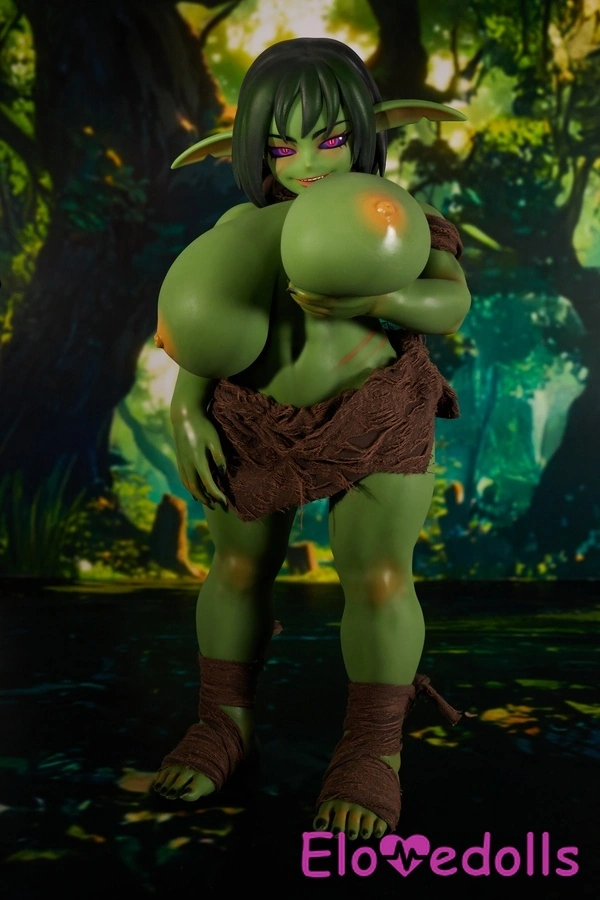 70cm G Cup Silicone Green Eyes Voluptuous Small Breasts Fantasy Sex Doll Gallery 2