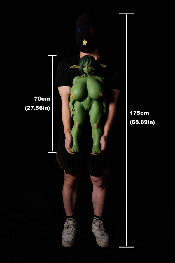 70cm G Cup Silicone Full Lips Voluptuous Small Breasts Fantasy Sex Doll Detail View 9