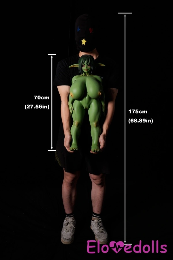 70cm G Cup Silicone Full Lips Voluptuous Small Breasts Fantasy Sex Doll Detail View 9