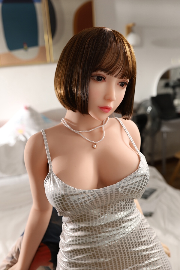 163cm E Cup TPE Petite Breasts Brunette Thin Lips American Sex Doll Detail View 7