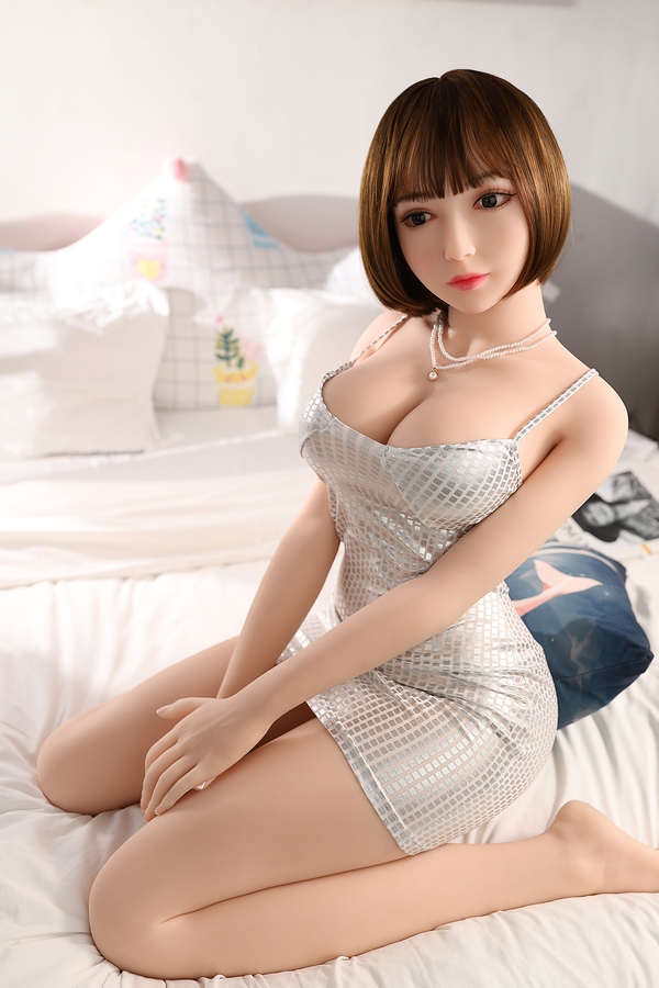 163cm E Cup TPE Petite Breasts Brunette Gray Eyes American Sex Doll Detail View 10