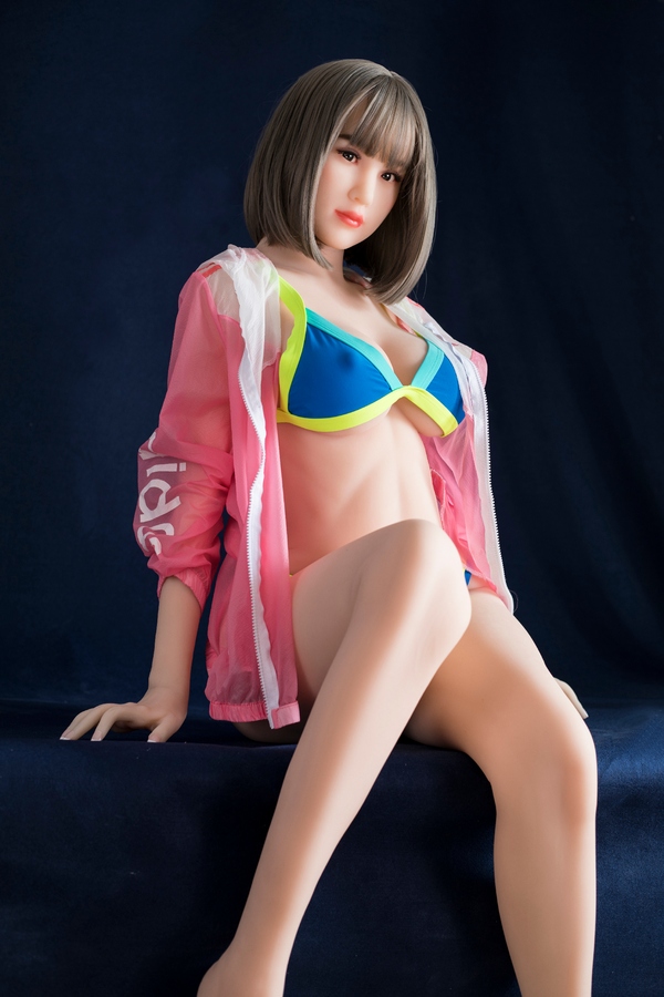 165cm E Cup TPE Petite Breasts Blue Eyes Sex Doll Gallery 3