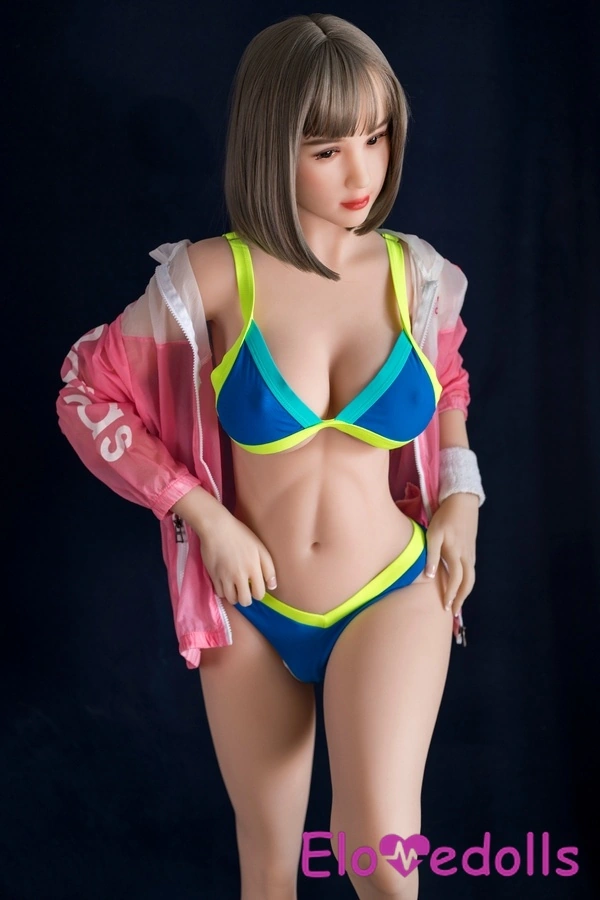 165cm E-kupa TPE Tunna läppar Små bröst Sexdocka Galleri 4